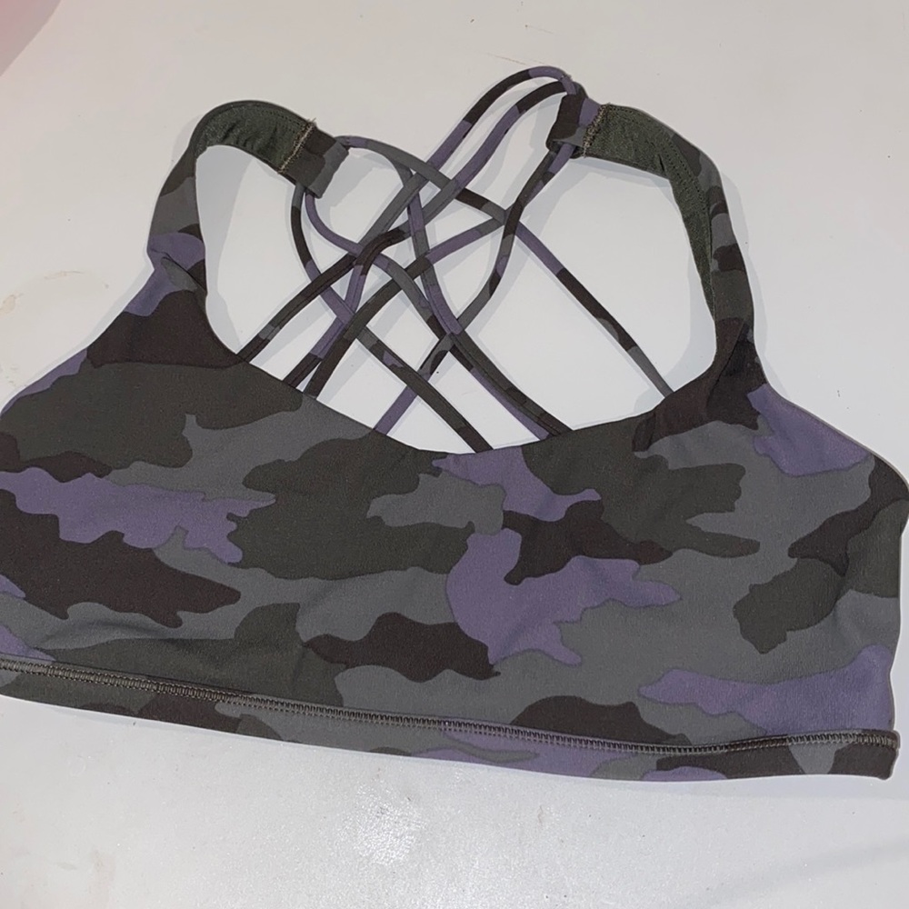 Lululemon Sports Bra Camo